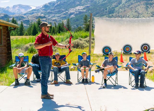 Boys camp